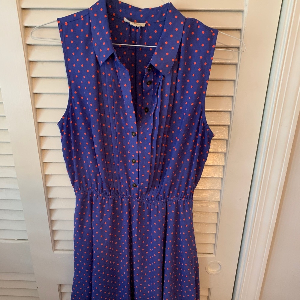 Maison Jules Polka Dot Dress
